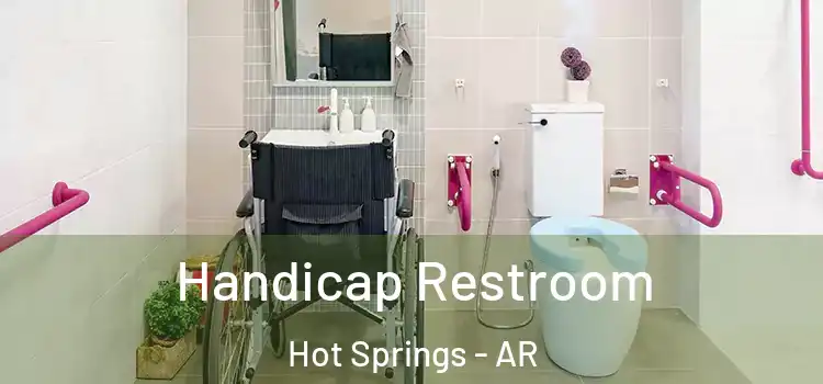 Handicap Restroom Hot Springs - AR